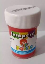 Tempera Rojo 28 Ml