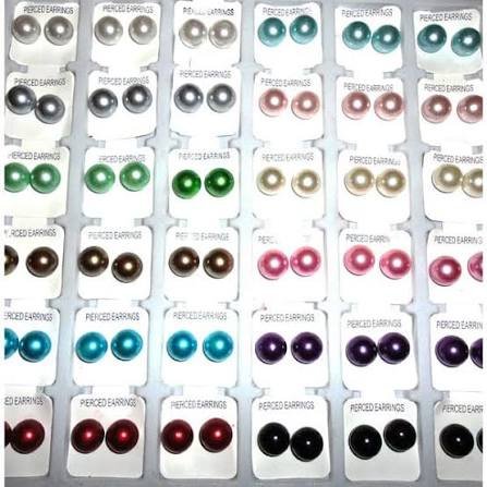 Aros de perlas Colores