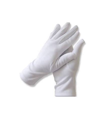 Guantes de tela - Blancos