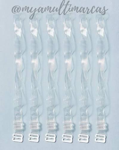 tira para brasier transparente