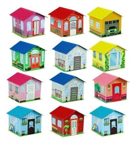 Casitas para maqueta