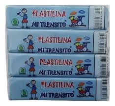 Barra Plastilina azul Claro Trensito