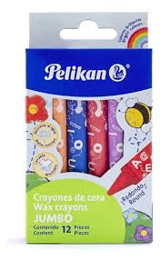 Crayolas Pelikan Jumbo