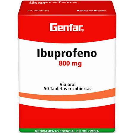 Ibuprofeno 800 Mg Genfar