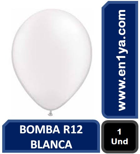 Bomba R12 - Blanca