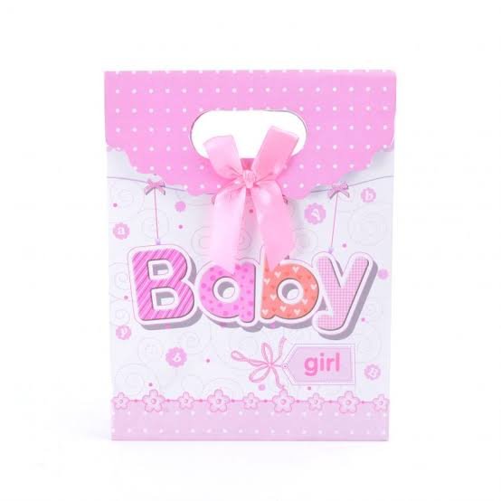 Bolsa regalo baby shower niña