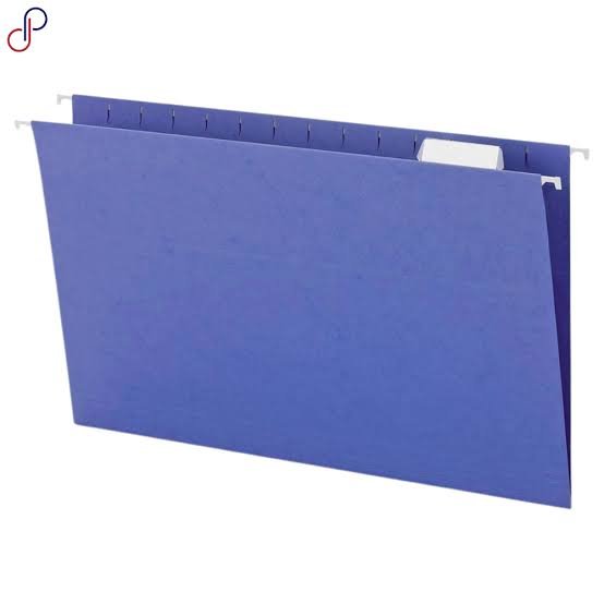 Carpeta Colgante Carton Azul