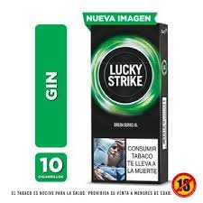 Cigarrillo Lucky Strike Gin