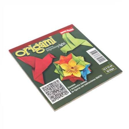 Block papel plegado 15 X 15