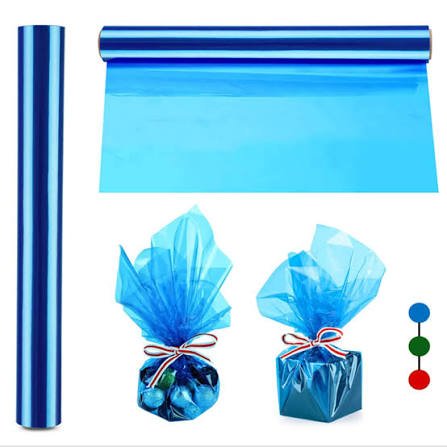 Papel Selofan - Azul claro
