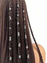 Aros grandes para trenzas