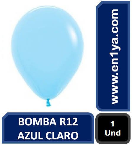 Bomba R12 - Azul Claro