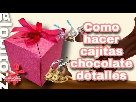 Cajita de regalo de chocolates