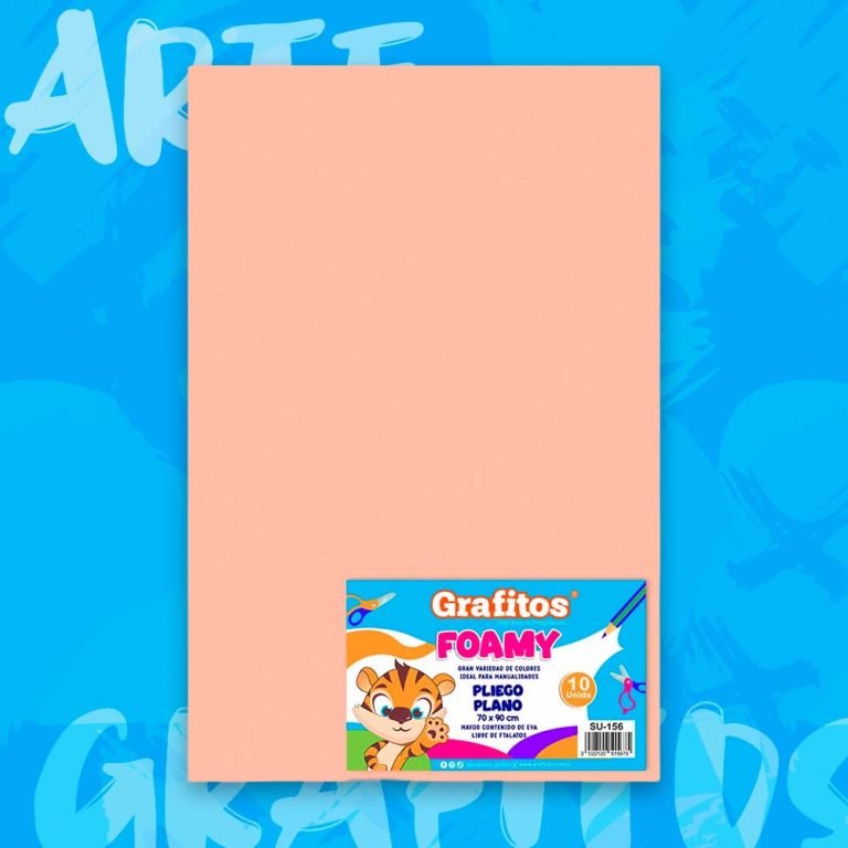 Foamy 1/8 - Rosado Claro