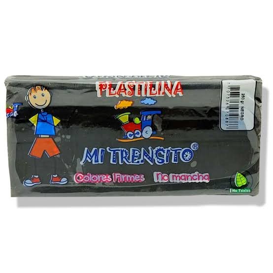 Barra Plastilina Negro Trensito