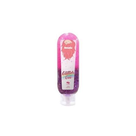 Gel para cabello con gliter
