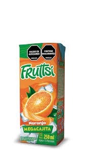 Fruttsy  Naranja 250ml