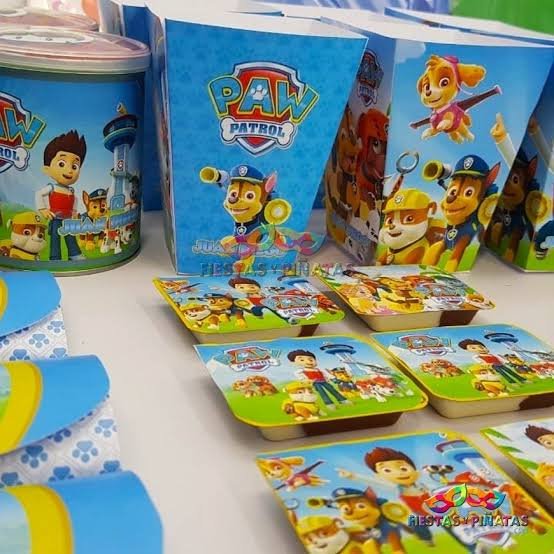 Kit Paw Patrol (Feston, Mantel y plasto)