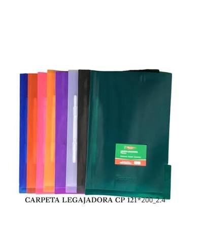 Carpeta Legajadora Plastica Carta Con gancho legajador