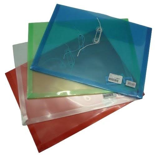Carpeta plastica horizontal hilo - Oficio