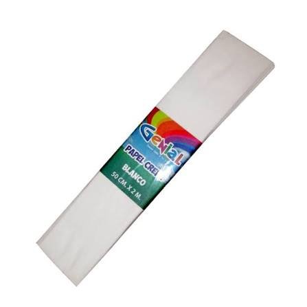 Papel Crepe Pliego Blanco