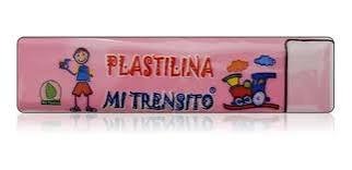 Barra Plastilina Rosada Trensito