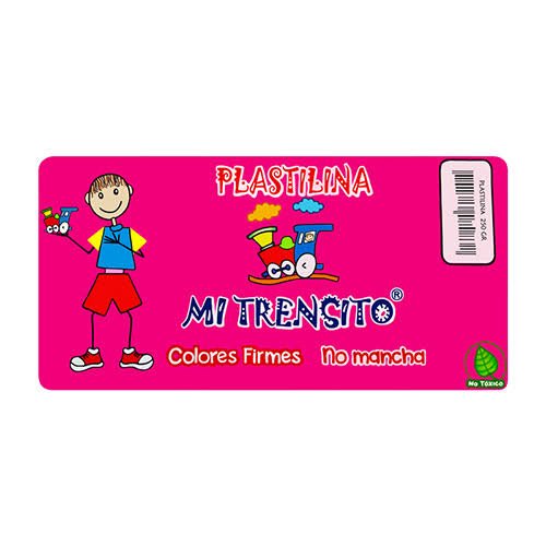 Barra Plastilina Fuscia Trensito