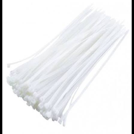 Amarres plasticos blancos grande
