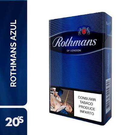 Cigarillo Mustang Azul Unidad
