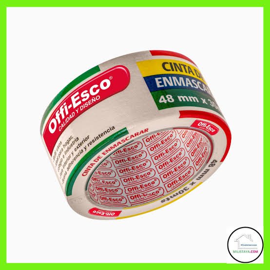 Cinta de enmascarar 48 mm x 30 mts