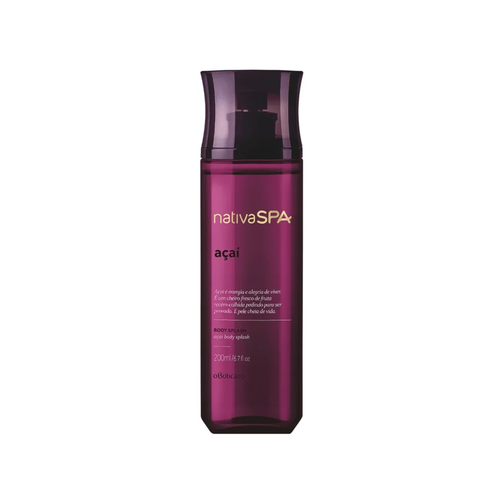 Body splash Acai 200ml Nativa Spa