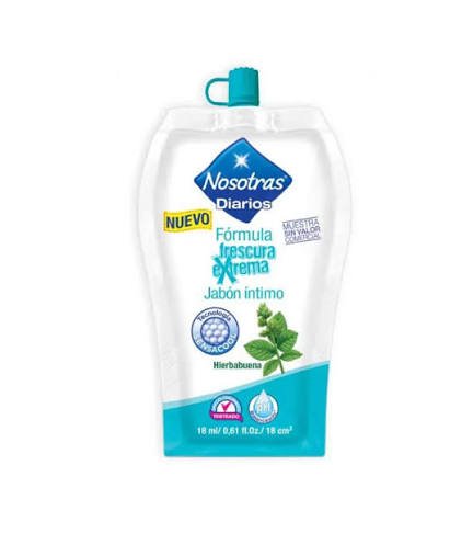 JABON INTIMO FRESCURA EXTREMA NOSOTRAS 18ML