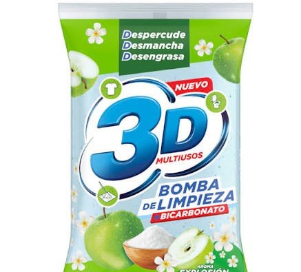 3D DETERGENTE EXPLOSIÒN MANZANAS X250 G