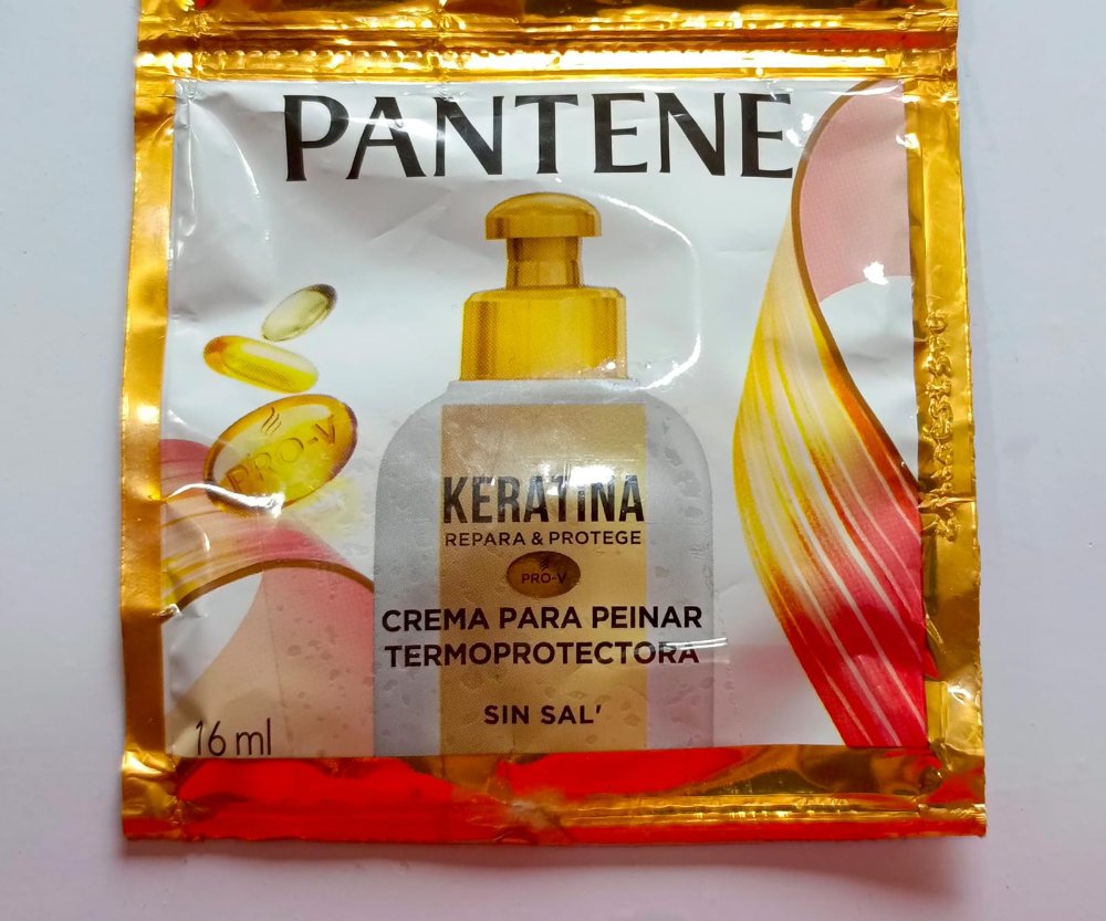 CREMA PARA PEINAR TERMOPROTECTORA PANTENE KERATINA 16ML