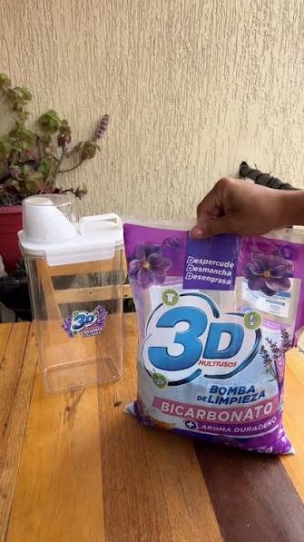DETERGENTE 3D EXOPLOSIÒN LAVANDA Y FLORES X 3000G