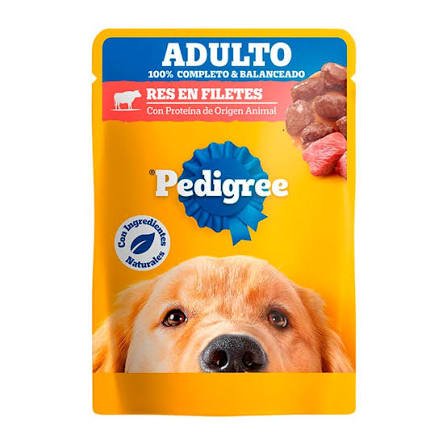 COMIDA HUMEDA ADULTO RES EN FILETES PEDIGREE 100G
