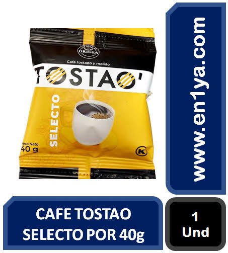 CAFE TOSTAO X 40G
