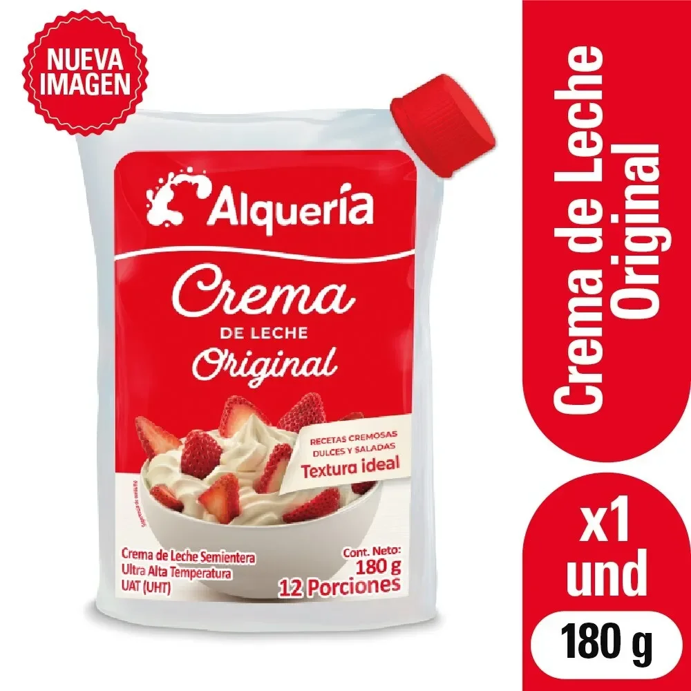 CREMA LECHE ALKERIA X 180 G