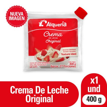 CREMA LECHE ALQUERIA X 400G