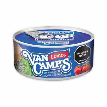 ATUN VAN CAMPS LOMITO ACEITE X 160G