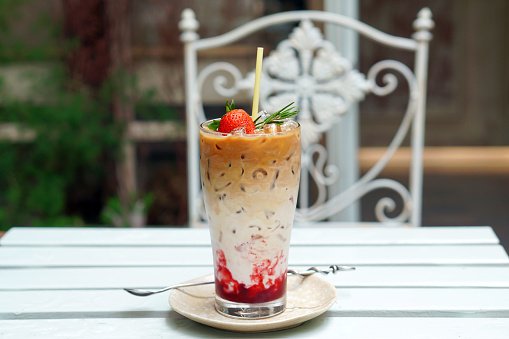 Cafe Fresa Latte