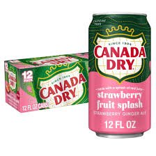 CANADA DRY-STRAWBERRY