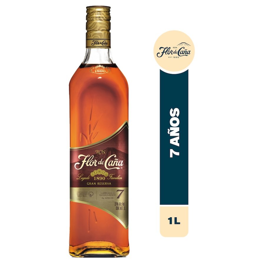 FLOR DE CAÑA 7 AÑOS L