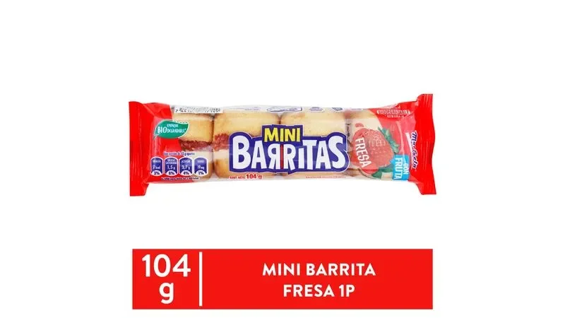 MINI BARRITAS-FRESA