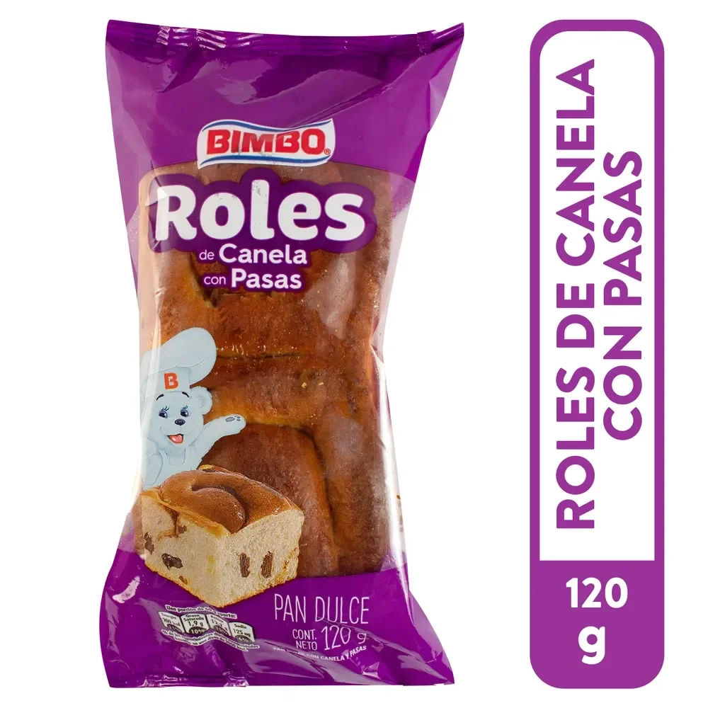 ROLES DE CANELA CON PASAS