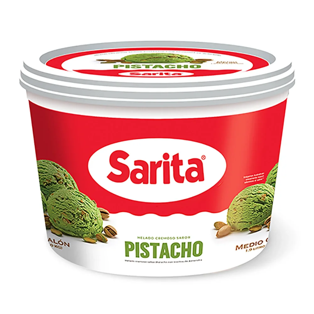 MEDIO GALON-PISTACHO