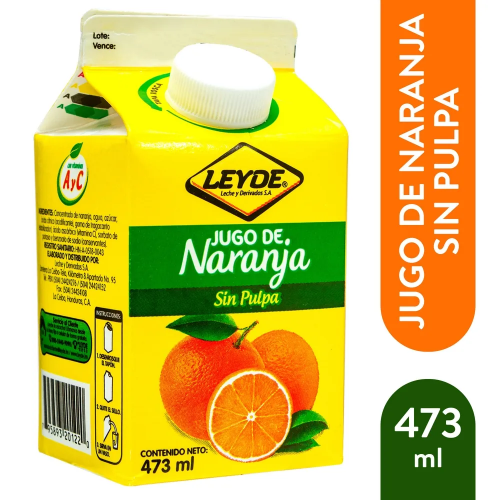JUGO DE NARANJA (LEYDE)