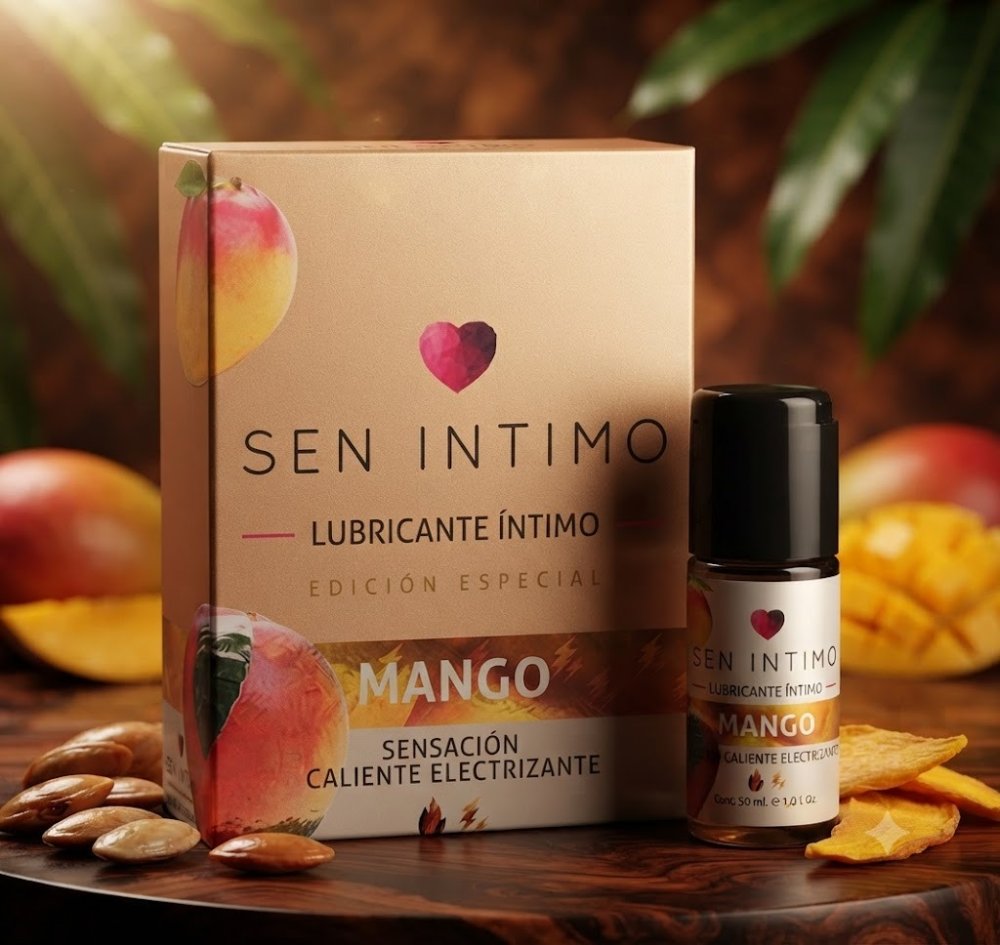 lubricante sabor a mango