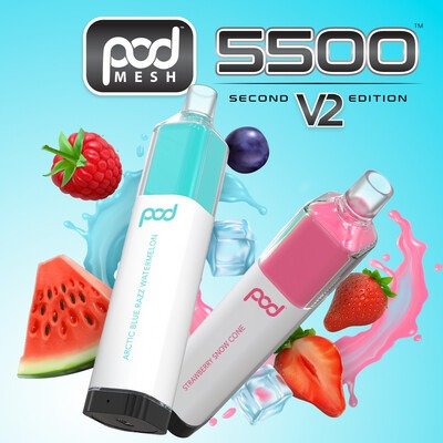 pood mesh vaper desechable 5.500 puff