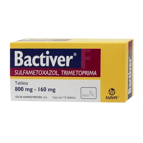 Bactiver (Sulfametoxazol + trimetoprima) 800 mg/160 mg * tab